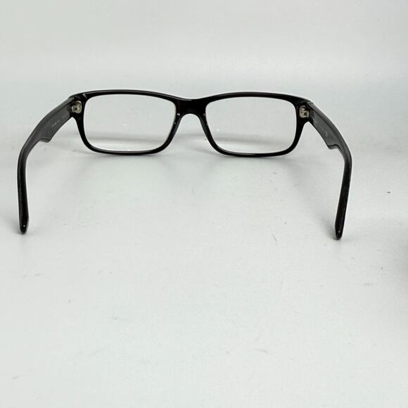 Prada Eyeglasses VPR 16M 1AB-1O1 Black Rectangle FRAMES ONLY 53-16 140 H19150 - Picture 3 of 7